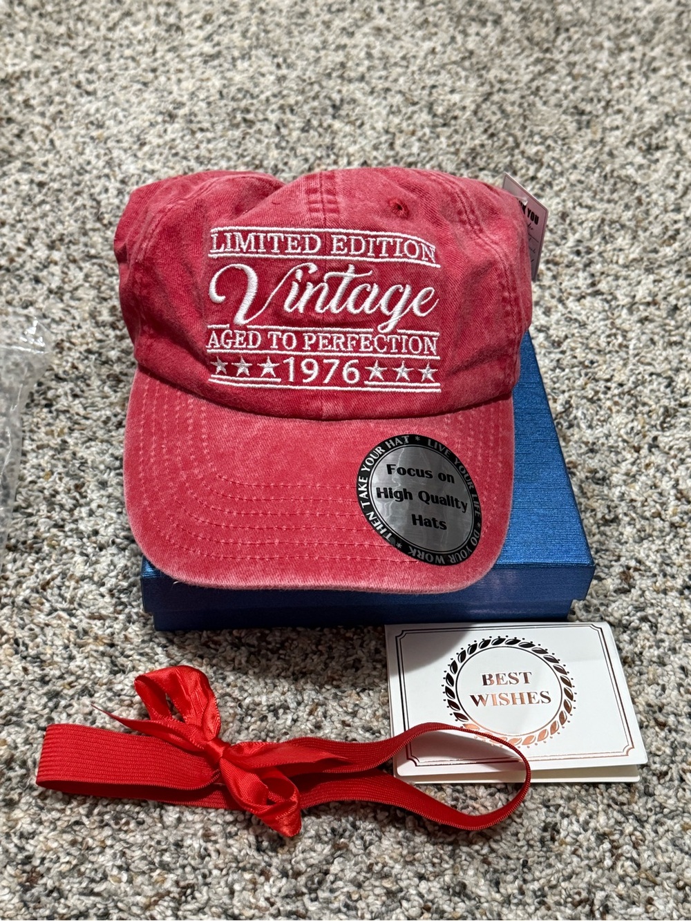 Vintage Limited Edition 1976 Cap - Red